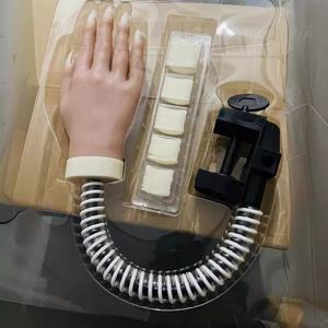 Modelo de Entrenamiento de Manicura Profesional Flexible, Manos Artificiales de Silicona y PVC <span class=keywords><strong>para</strong></span> Práctica de Arte de <span class=keywords><strong>Uñas</strong></span>, Soporte <span class=keywords><strong>para</strong></span> Puntas de <span class=keywords><strong>Uñas</strong></span>, <span class=keywords><strong>Academia</strong></span> de <span class=keywords><strong>Uñas</strong></span> - Product Image 4