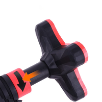 Barre de traction simple en gros pour équipement de gym à domicile, barre de traction pour cadre de porte avec sangles de maintien, barre de traction et de dips
