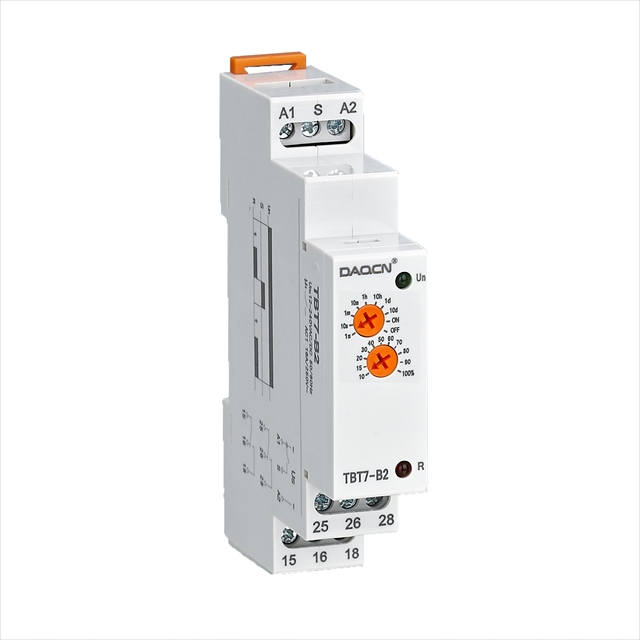 Energy Saving Time Relay with Low Power Consumption for Continuous Operation