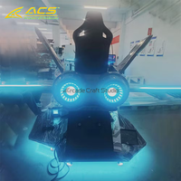 Simulador de Videojuegos Arcade ACS Super Fighter VR para 2 Jugadores, Operado con Monedas, para Centros de Entretenimiento Interiores y Parques de Atracciones