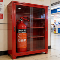 Équipement de lutte contre l'incendie Extincteur portable au CO2 de 3 kg de type dioxyde de carbone