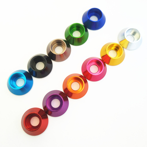 Arandelas de aluminio anodizado OEM M2 M2.5 M3 M4 M5 M6 <span class=keywords><strong>M8</strong></span> Copa cónica avellanada - Product Image 6