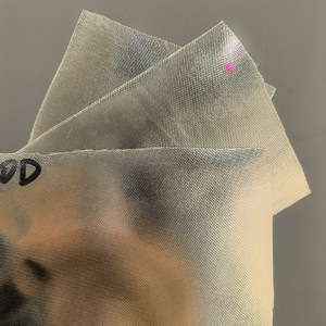 Bền đôi phải đối mặt với màng nhôm tráng 100% <span class=keywords><strong>polyester</strong></span> 300D không thấm nước nhiệt-cách nhiệt vải cho lều & Túi ngoài trời - Product Image 2