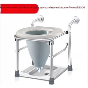 Trending Bathroom Wall Mounted Wood Shower Seat Foldable Shower Chair for Extra Comfort Seniors Pregnant & Multi-Purpose Use - Product Image 4
