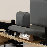 Reformer Pilates en chêne de haute qualité et durable, machine de fitness professionnelle, équipement de studio de Pilates réglable pour salle de sport