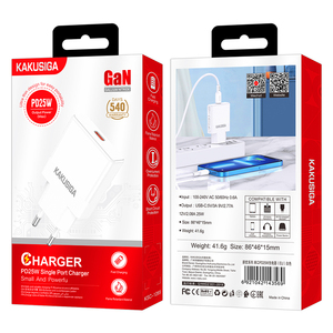 KSC-1265 mới tuyệt vời loạt duy nhất cổng pd25w sạc (EU) siêu nhanh sạc ổn định đầu ra - Product Image 1