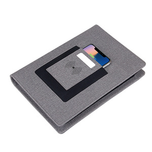 Corporate Gifts USB Flash Disk Smart Power Bank Notebook with Intelligent Inductio Business Promotional Fathers Day Gifts Sets