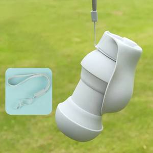 Portable Silicone Chien Bouteille D'eau Durable Pet Sortant Accompagnement Tasse D'eau <span class=keywords><strong>Alimentation</strong></span> Distributeur De Nourriture - Product Image 6