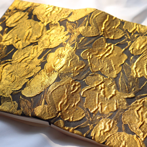 בדי ברוקד זהב <span class=keywords><strong>2026</strong></span>, בדי ברוקד פרחוניים, בד ז'קארד, בד יוקרתי לשמלות - Product Image 4