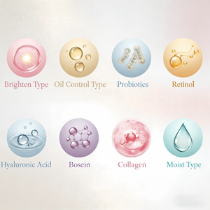 Lingettes démaquillantes fonctionnelles biodégradables OEM pour le visage et les <span class=keywords><strong>yeux</strong></span>, nettoyantes, sans alcool, non irritantes, probiotiques, Bosein et Rétinol - Product Image 5