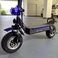2023 nuevo patinete todoterreno 2000W Motor Dual E-Scooter 11 pulgadas neumático gordo grande dos ruedas 250kg carga patinete eléctrico plegable