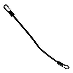 Cordon élastique en nylon avec crochet 6 mm 1,32 m, équipement de sécurité durable pour l'extérieur - Product Image 3