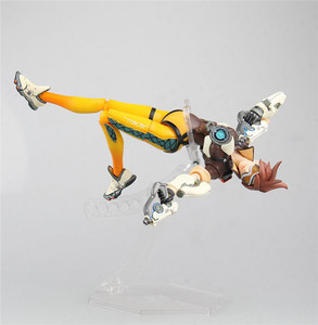 Anime Overwatch Pioneer Tracer Air Hunter for Pilot <strong>Flash</strong> Action Figure PVC Model Toy New Condition Featuring Frozen <strong>Character</strong> - Product Image 4
