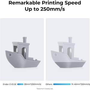 Impresora 3D Creality Ender 3 V3 SE 220X220X250 mm FDM con Nivelación Automática Cr Touch y Extrusor Directo Sprite - Product Image 4