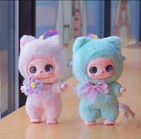 Boîtes mystères en gros de peluches chat porte-bonheur Baby Three Liila - Jouets en peluche vinyle tendance adaptés aux décorations de sacs et aux porte-clés