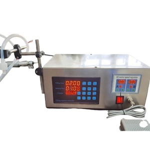 Máquina de Llenado de Líquidos Gfk380 de 2 Boquillas, de Sobremesa, Pequeña, con Control Digital y Bomba Magnética - Product Image 4