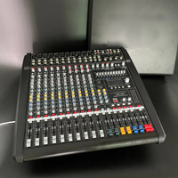 Console de Mixage Audio Numérique Professionnelle CMS1000-3 Double 99 DSP de Haute Qualité, Table de Mixage DJ 14 Canaux Grise