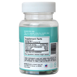 Complément alimentaire désodorisant pour le corps OEM, 30 capsules, contrôle naturel des odeurs, complément alimentaire, 1 capsule par jour - Product Image 2