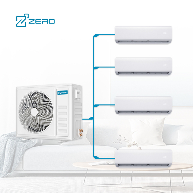 50/60HZ 220V 380V 8~28KW Multi Zone Mini Split Air Conditioner T1 T3 R410a R32 HVAC Commercial Central Aircon VRF VRV Heat Pump