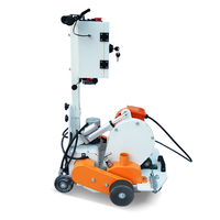 Machine de fraisage de sol autopropulsée 4KW pour chauffage par le sol