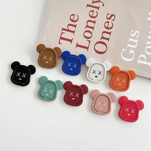 Violent Bear Phone <b>Ring</b> Holder <b>Cartoon</b> Adhesive Stand For Mobile Phone Plastic Multi Color - Product Image 1