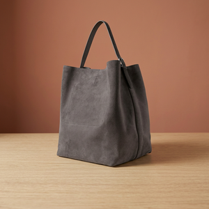 Bolso de Mano Casual de Cuero Genuino para Mujer, con Cierre de Cremallera, Impermeable, Ligero, Duradero, de Gran Capacidad, Tipo Bandolera - Product Image 1
