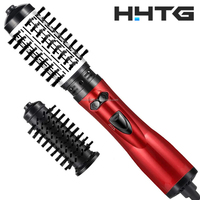 Brosse à cheveux électrique ionique professionnelle pour salon, styler à air chaud, fer à lisser chauffant, boucleur rotatif, sèche-cheveux - Utilisation domestique et hôtelière