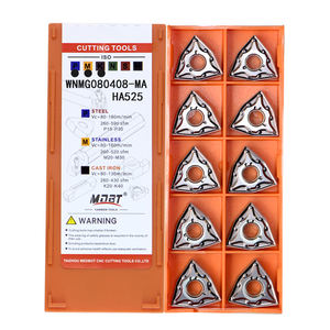 <strong>Carbide</strong> Indexable Insert WNMG080408 External Turning <strong>Tool</strong> for CNC Lathe Machine - Product Image 3