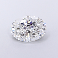 Diamantes Cultivados en Laboratorio con Certificación IGI de 2.5-4 Quilates, Claridad VS1, Color E, Corte Oval Excelente, para Joyería