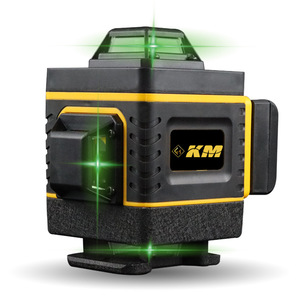 เครื่องวัดระดับเลเซอร์ขนาดเล็ก 4D 16 เส้น แสงสีเขียว เกรดอุตสาหกรรม ความแม่นยำสูง ใช้งานกลางแจ้ง พร้อมฐานปรับได้ - Product Image 3