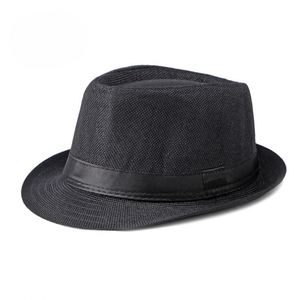 Chapeau Panama unisexe en polyester/coton pour l'été, logo personnalisé, léger, respirant, pour la plage, les fêtes, les voyages, la pêche, les affaires - Product Image 4