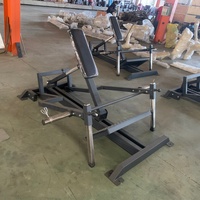 Máquina de remo sentado con barra para gimnasio comercial