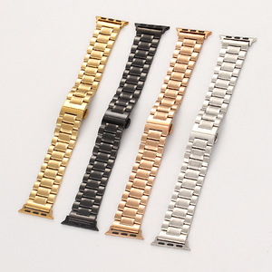 Lionorm 46mm 49mm Luxury Stainless Steel Five-bead Smart Wrist <strong>Watch</strong> Band for <strong>apple</strong> <strong>Watch</strong> Series 10 Strap <strong>Correa</strong> Metal Reloj - Product Image 2