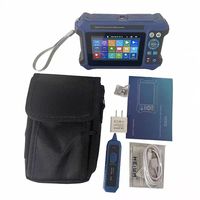 JW3302k OTDR Réflectomètre optique de domaine temporel 10G Compteur de puissance VFL Perte optique RJ45 Test Compatibilité 4G/3G/WiFi SM