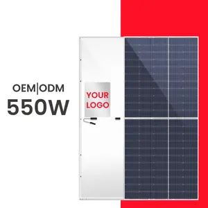 ODM/OEM 20GW In Stock PERC 550 Watts Solar Panel Monocrystalline 550 Deep Blue Mono Solar Panels Manufacturers