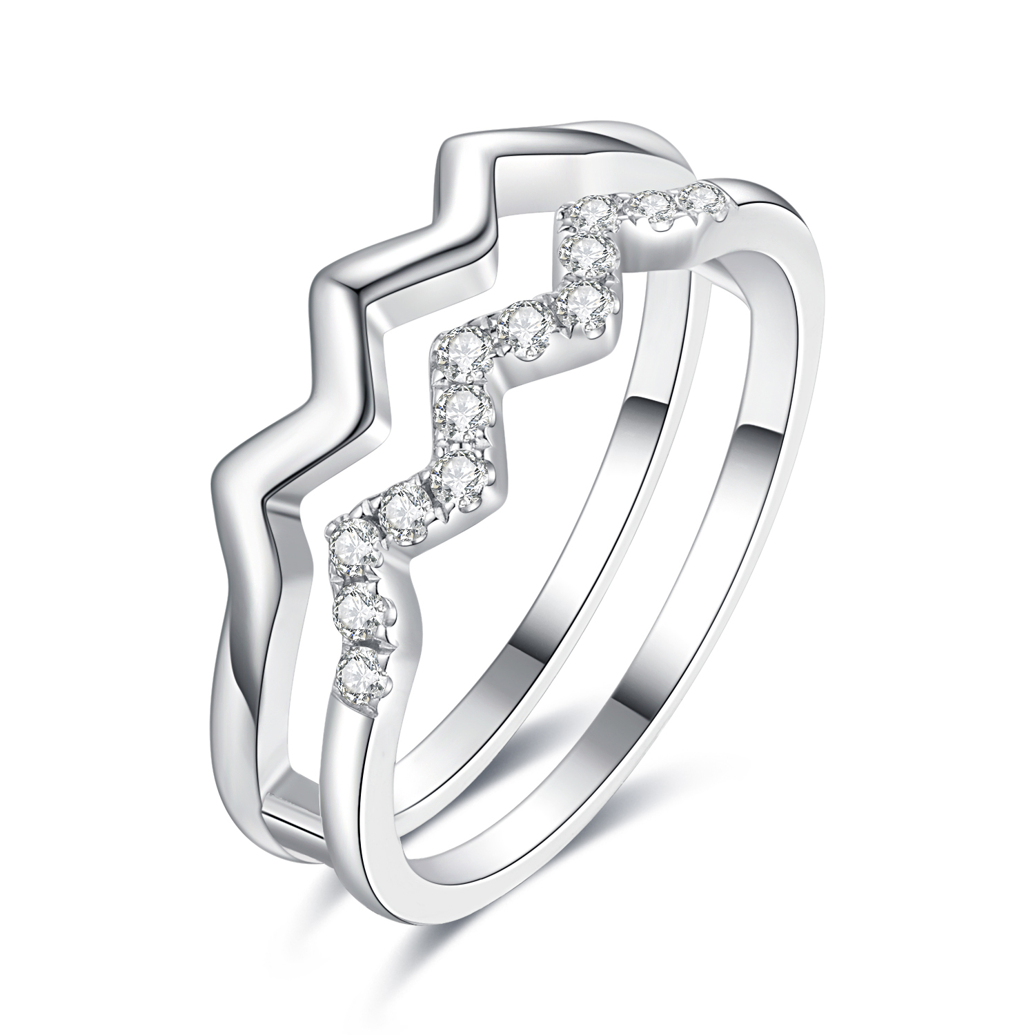 Or blanc 18K