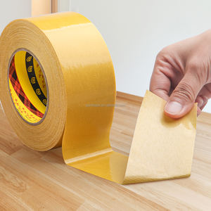 Nastro per tappeto biadesivo resistente da 2 pollici X 10 iarde bianco con cucitura alla moda impermeabile nastro adesivo in gomma Hot Melt - Product Image 5