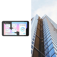 Panel de Interruptores Inteligente PIR Tuya Zigbee de 4 Pulgadas para Empotrar en Pared, con SDK API, QR, Z-Wave, Pantalla Táctil LCD, RFID, para Hoteles, Sistemas Inteligentes Tuya