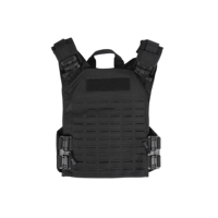 Chaleco Táctico MOLLE de Liberación Rápida con Corte Láser de 10x12 Pulgadas, Chaleco de Seguridad MOLLE para Hombre, Chaleco Táctico CS