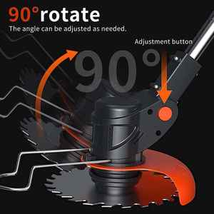 Cortacésped y desbrozadora inalámbricos de 21V con batería y función de poda - Pequeño desmalezador de jardín - Product Image 4