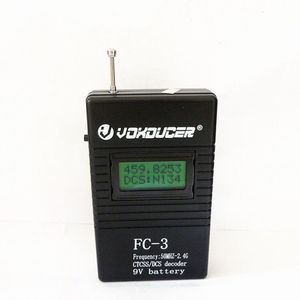 Medidor de frecuencia VOKOUCER FC-3, decodificador CTCSS/DCS de 50MHz-2,4G, pantalla LCD para accesorios de Walkie Talkie - Product Image 2