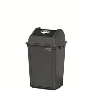 Poubelle extérieure en plastique 60L à prix de gros, bac à déchets personnalisable avec logo - Product Image 1
