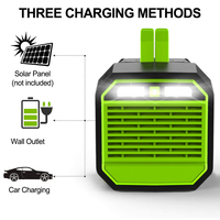 Station d'alimentation portable 200W 145Wh, générateur solaire extérieur, alimentation de secours pour le camping et la maison