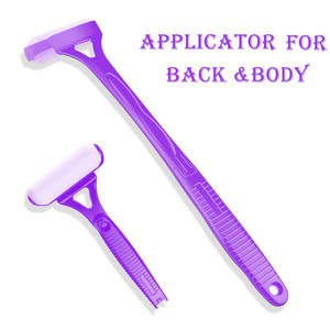 Applicateur de lotion pour le dos et le corps, rouleau applicateur de crème solaire réutilisable en mousse avec manche pliable longue portée - Product Image 3