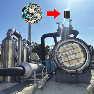 Pneu de rebut automatique réutilisant la productivité élevée de machine de pyrolyse 1-300 tonne/jour équipement de production de gaz combustible de mazout - Product Image 1