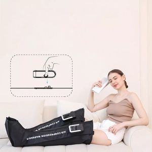 Masajeador de <span class=keywords><strong>Piernas</strong></span> por Compresión de Aire, Adecuado para Mejorar la <span class=keywords><strong>Circulación</strong></span> Sanguínea, Reducir la Hinchazón y Aliviar los Músculos Cansados. - Product Image 1