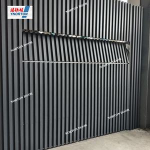 Puerta de Rejilla de Aleación de Aluminio Moderna, Resistente al Viento, Acabado Invisible, Puerta de Garaje para Garaje Residencial - Product Image 1