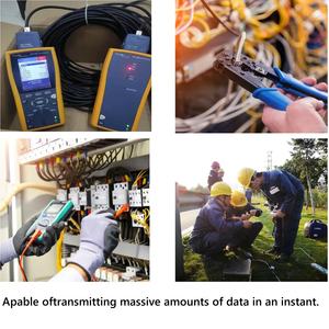 DENIXI Cat6 de alta calidad para exteriores <span class=keywords><strong>UTP</strong></span> 24AWG 23AWG <span class=keywords><strong>Cable</strong></span> LAN 305 metros (1000 pies) <span class=keywords><strong>Cable</strong></span> Ethernet - Product Image 4