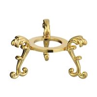 Support de Présentation Écologique Poli pour Boule de Cristal avec Base en Cristal pour Décoration de Bureau et Ornement Domestique