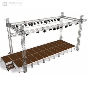 Ngoài trời Màn hình LED di động âm thanh DJ chiếu sáng thiết bị sân khấu chuyên nghiệp tùy chỉnh 290*290 mét Trọng lượng nhẹ Giàn - Product Image 4